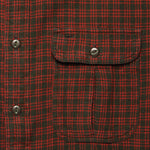 Robuck Cotton/Linen Workshirt - Red/Brown - RRL - STAG Provisions - Tops - L/S Woven - Plaid
