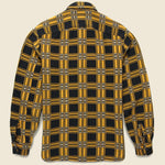 Farrell Canadian Jacquard Workshirt - Yellow/Sulphur Black - RRL - STAG Provisions - Tops - L/S Woven - Plaid