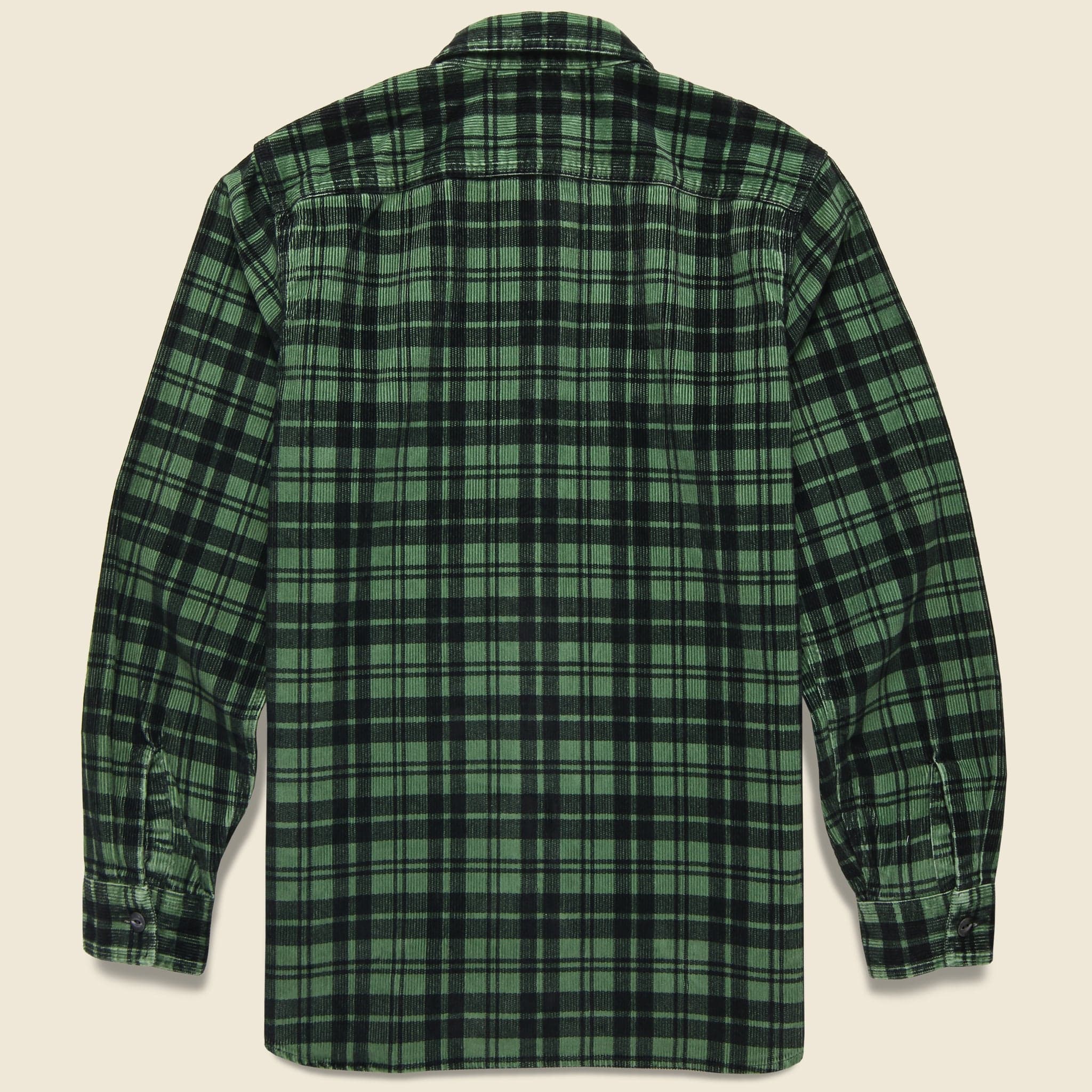 
                          Sweet Orr Plaid Workshirt - Green/Black - RRL - STAG Provisions - Tops - L/S Woven - Plaid
                        