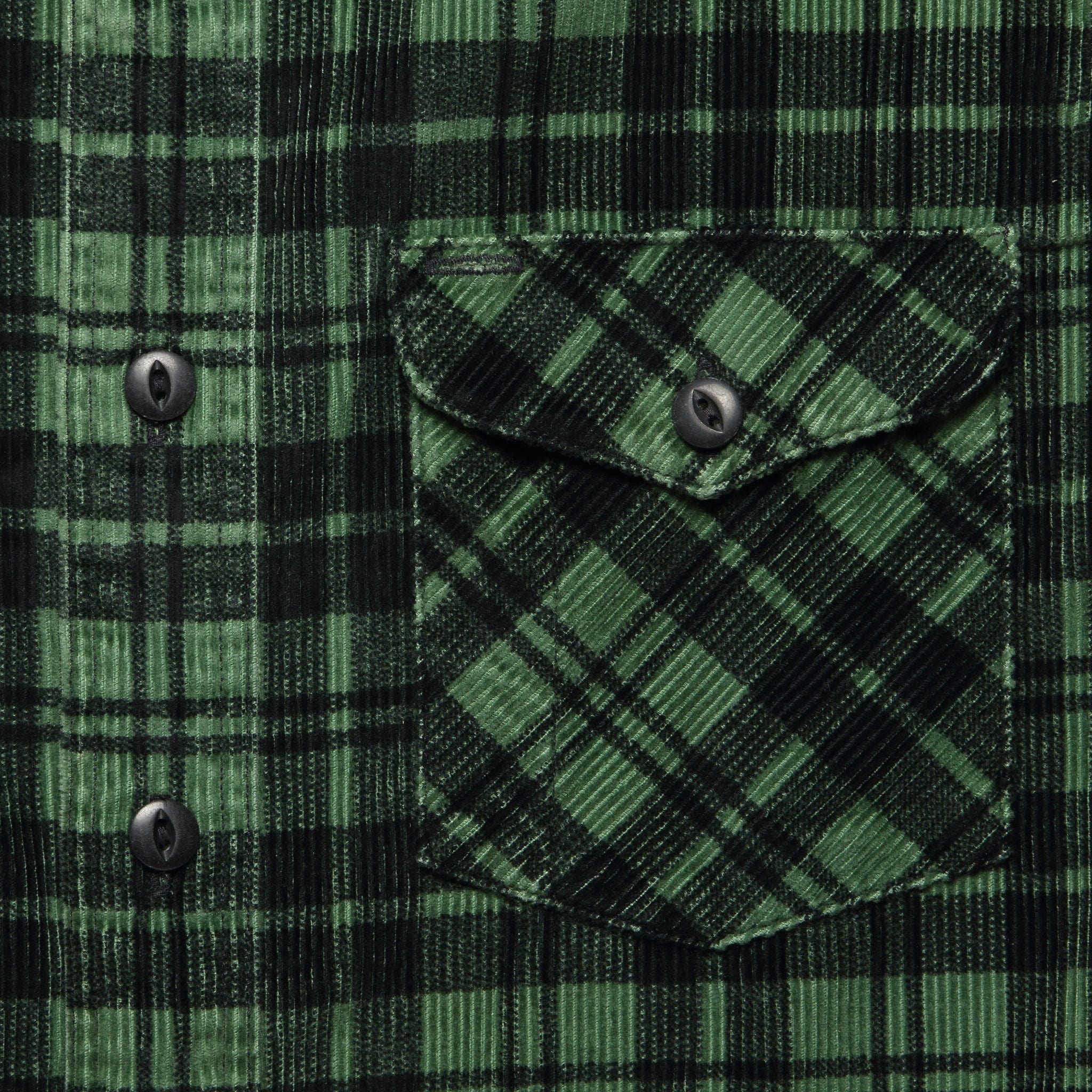 
                          Sweet Orr Plaid Workshirt - Green/Black - RRL - STAG Provisions - Tops - L/S Woven - Plaid
                        