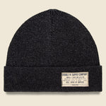 Cotton Watch Cap - Black - RRL - STAG Provisions - Accessories - Hats