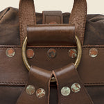 Leather Rucksack - Black Over Brown - RRL - STAG Provisions - Accessories - Bags / Luggage
