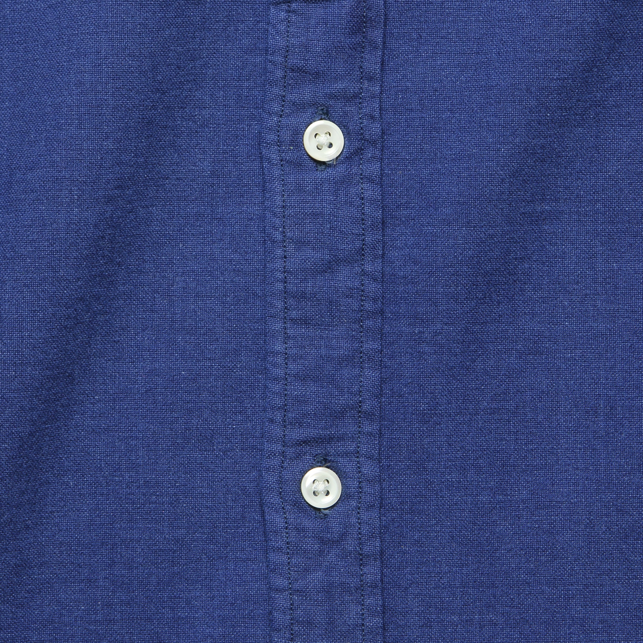 
                          Indigo Oxford Shirt - Rinse Blue - RRL - STAG Provisions - Tops - L/S Woven - Solid
                        