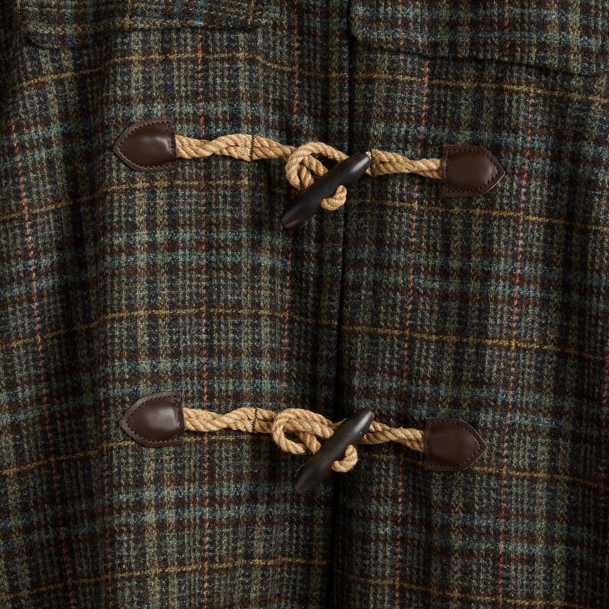 
                          Davis Duffle Coat - Donegal Multi - RRL - STAG Provisions - W - Outerwear - Coat/Jacket
                        