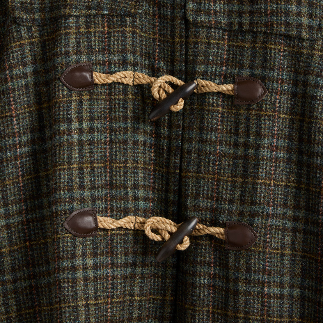 Davis Duffle Coat - Donegal Multi - RRL - STAG Provisions - W - Outerwear - Coat/Jacket