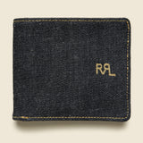 Selvedge Denim Billfold Wallet - Indigo - RRL - STAG Provisions - Accessories - Wallets