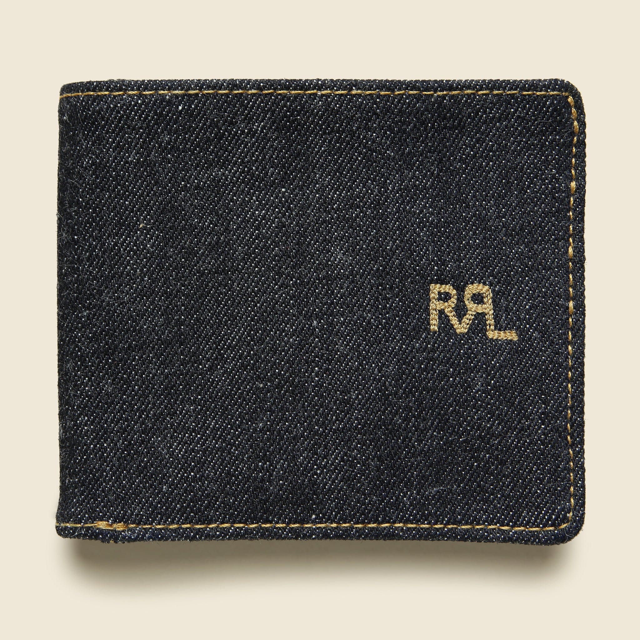Selvedge Denim Billfold Wallet - Indigo - RRL - STAG Provisions - Accessories - Wallets