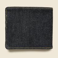 Selvedge Denim Billfold Wallet - Indigo