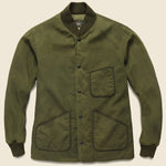 Stuart Jungle Cloth Jacket - Olive - RRL - STAG Provisions - Outerwear - Coat / Jacket