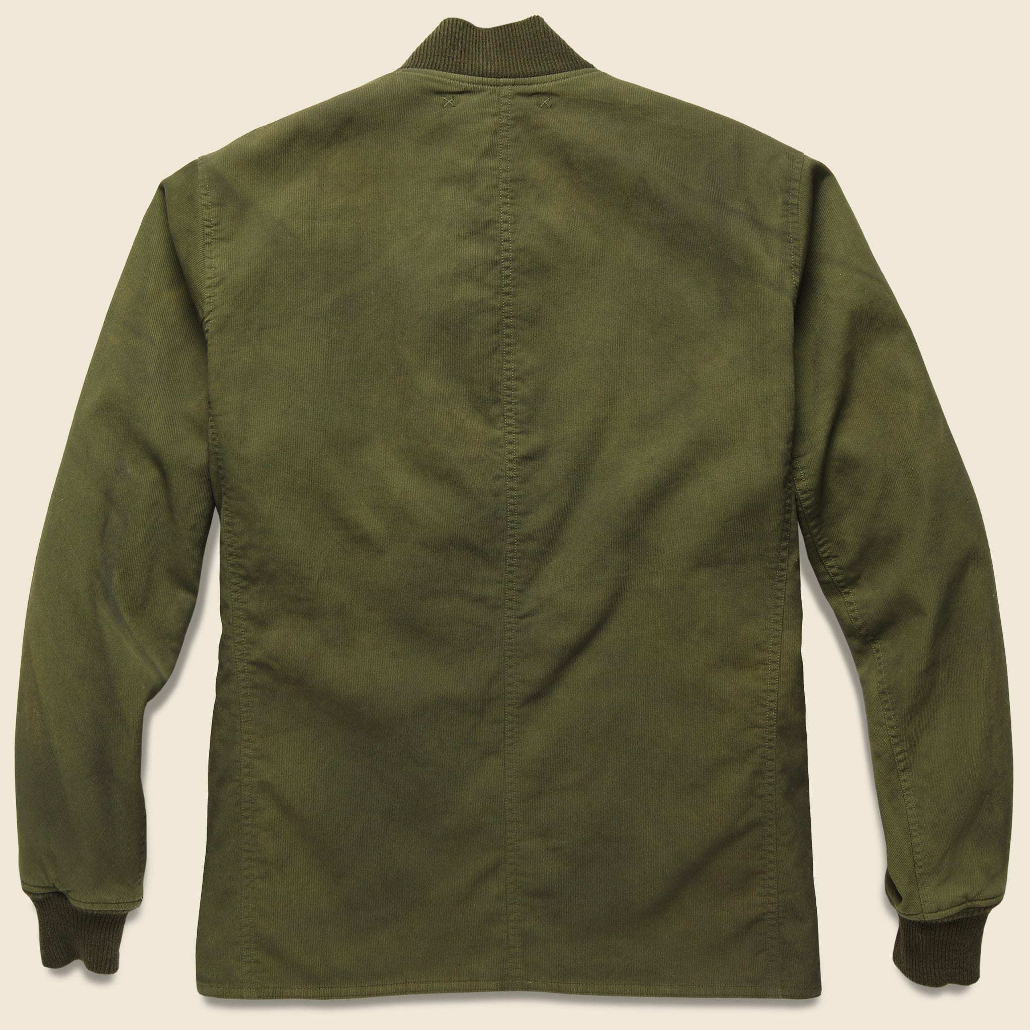 
                          Stuart Jungle Cloth Jacket - Olive - RRL - STAG Provisions - Outerwear - Coat / Jacket
                        