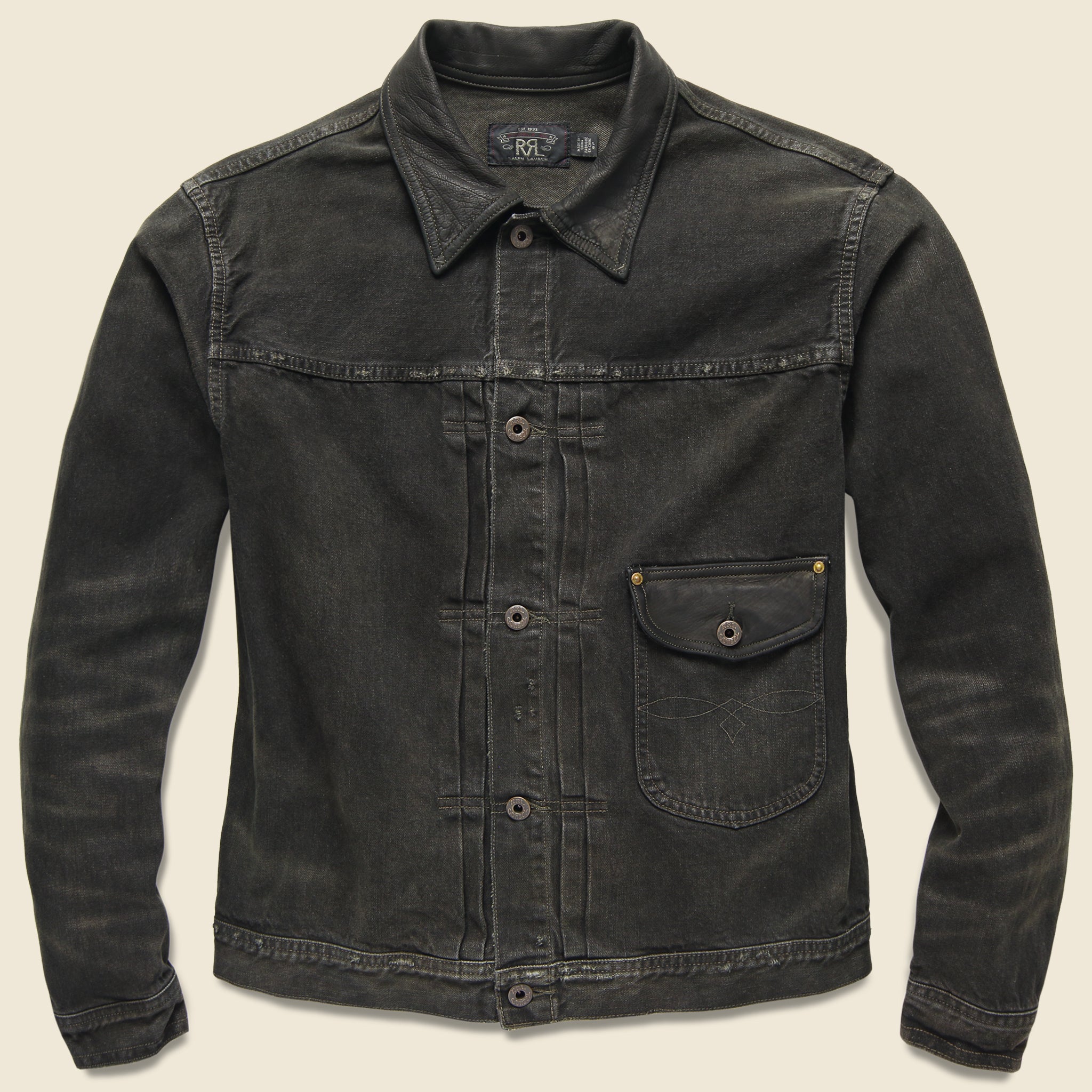 Cowboy Jacket - Erie Wash - RRL - STAG Provisions - Outerwear - Coat / Jacket