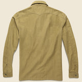 Byrns Canvas Western Shirt - Tan - RRL - STAG Provisions - Tops - L/S Woven - Overshirt