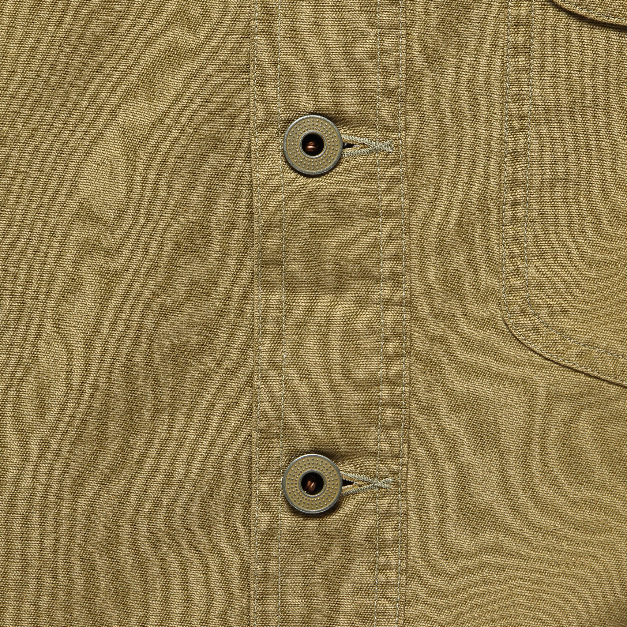 Byrns Canvas Western Shirt - Tan - RRL - STAG Provisions - Tops - L/S Woven - Overshirt