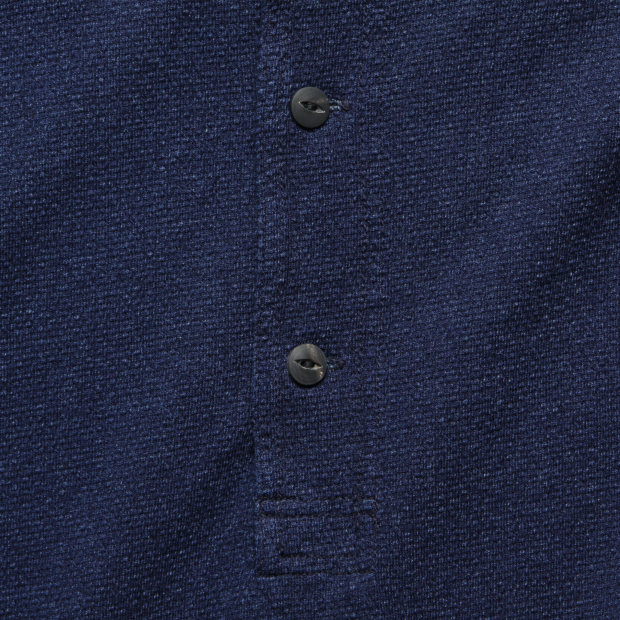 Henley - Rinsed Blue Indigo - RRL - STAG Provisions - Tops - S/S Knit