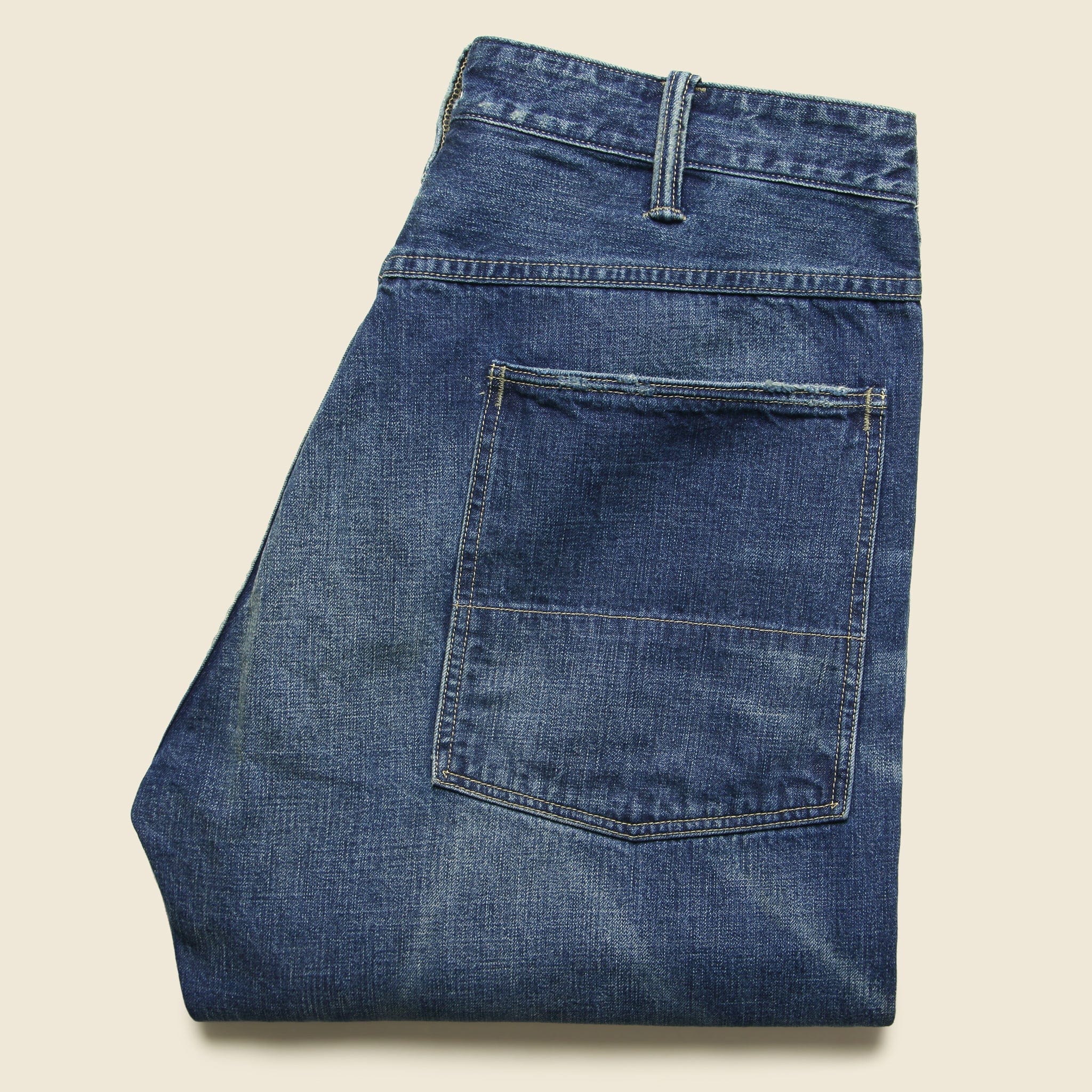 Straight Fit Carpenter Jean - Driggs Wash - RRL - STAG Provisions - Pants - Denim