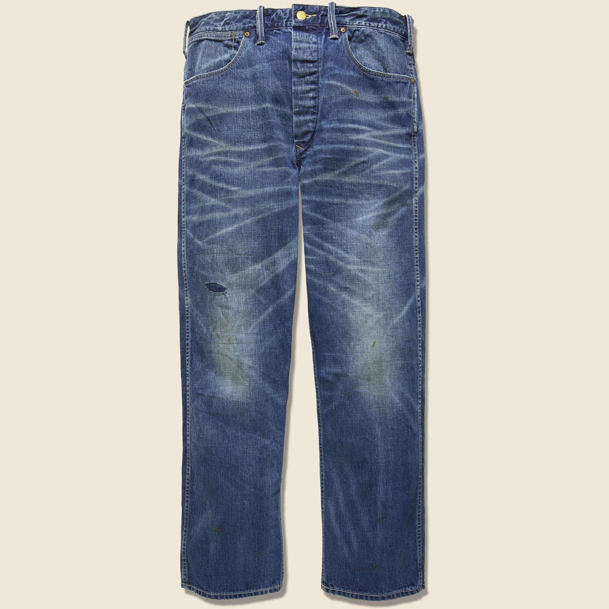 Straight Fit Carpenter Jean - Driggs Wash - RRL - STAG Provisions - Pants - Denim