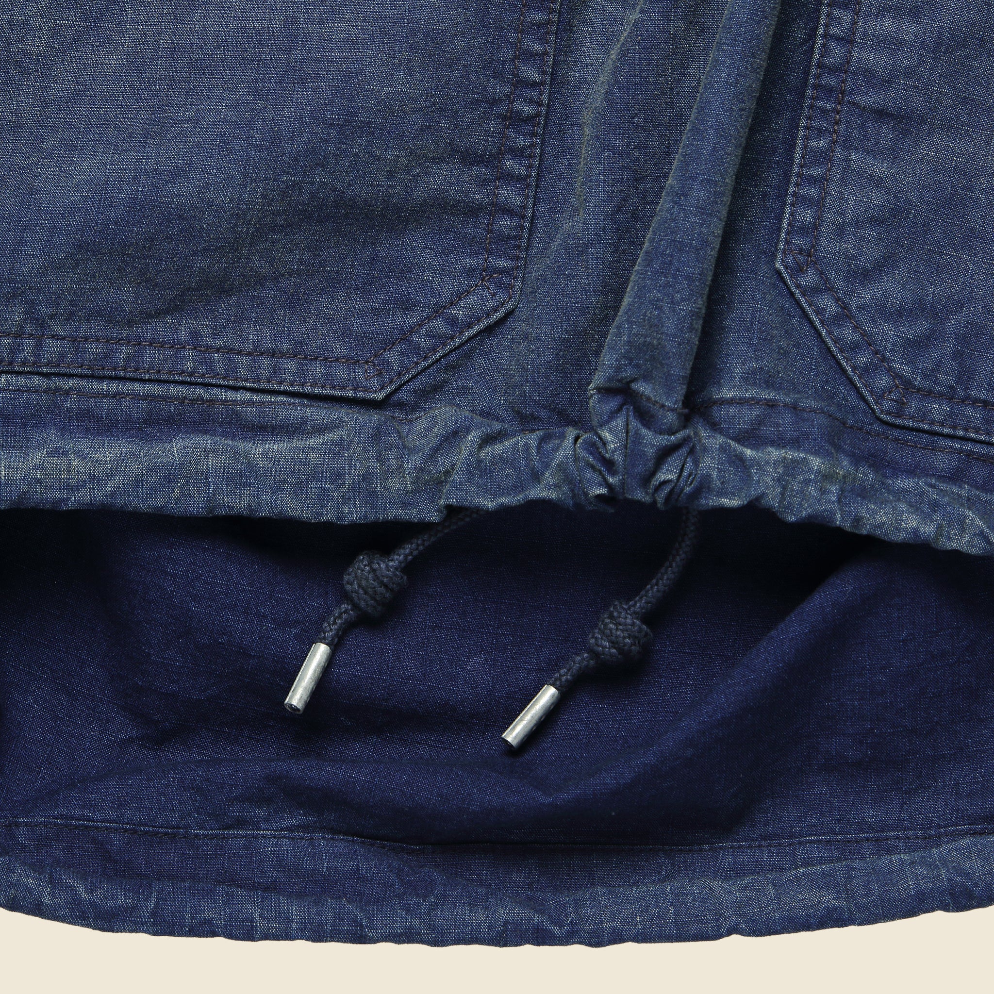 Clifton PO Ripstop Windbreaker - Indigo - RRL - STAG Provisions - Outerwear - Coat / Jacket