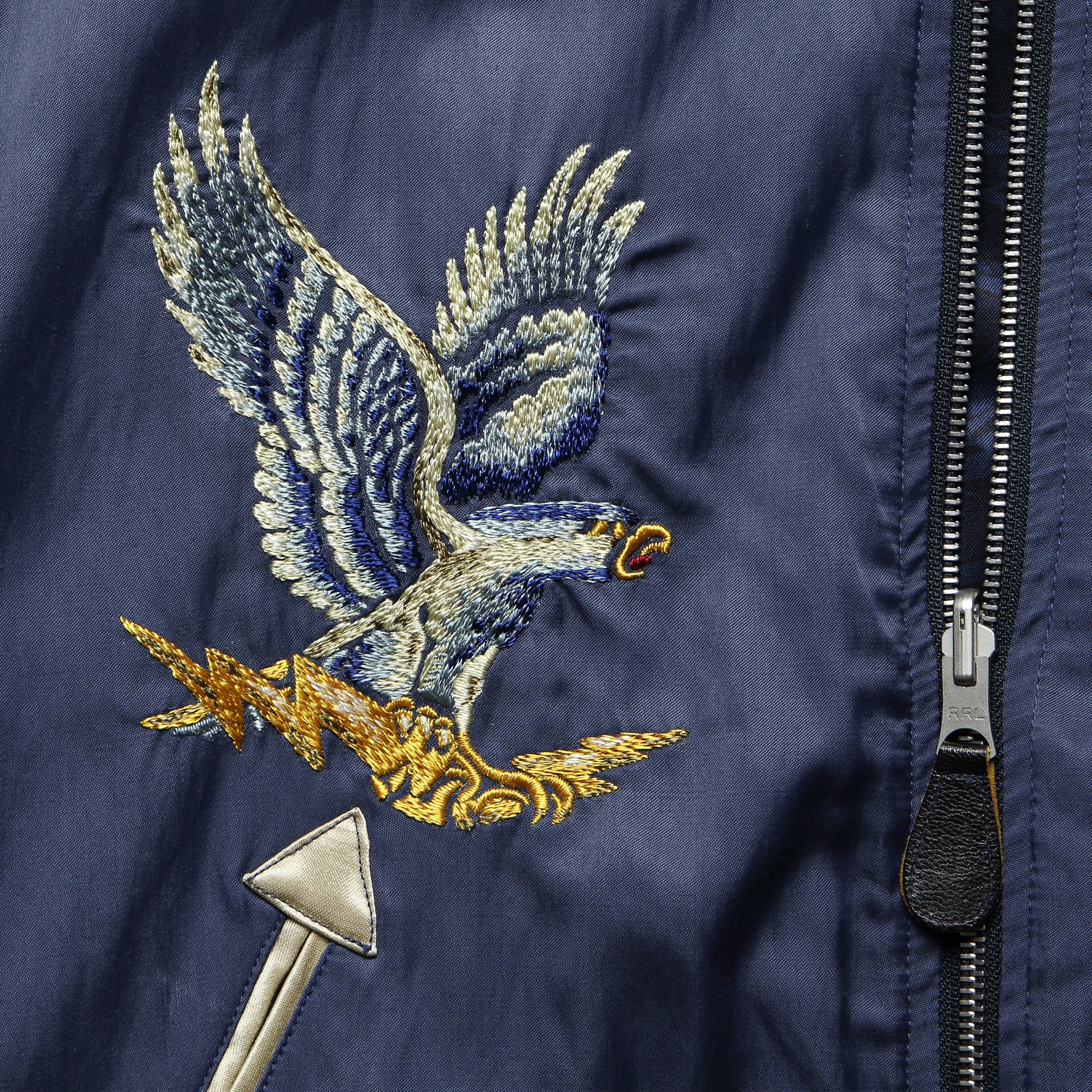 Reversible Souvenir Bomber - Blue – STAG Provisions