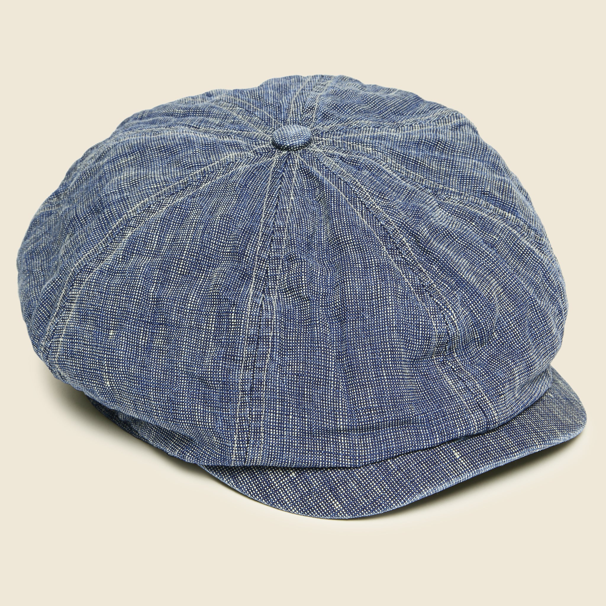 Newsboy Cap - Indigo - RRL - STAG Provisions - Accessories - Hats