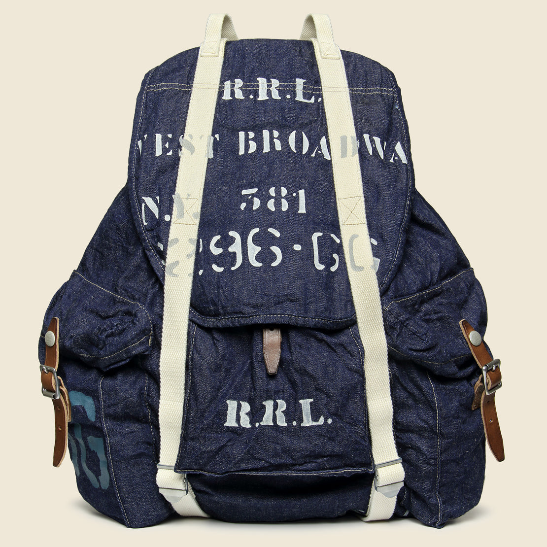 RRL Collins Backpack - Navy