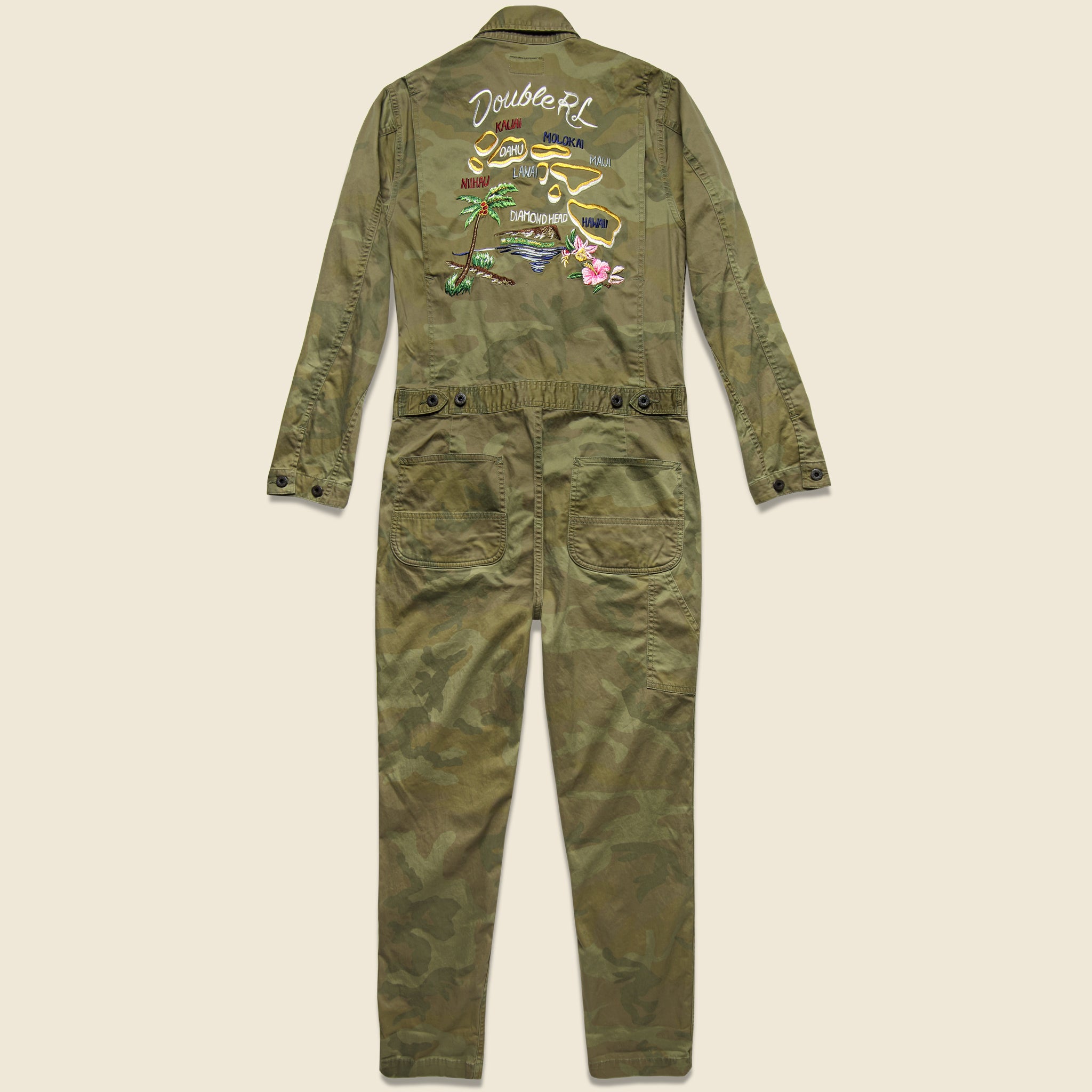 
                          Hilltop Coverall - Japanese Woodland Camo - RRL - STAG Provisions - W - Onepiece - Jumpsuit
                        