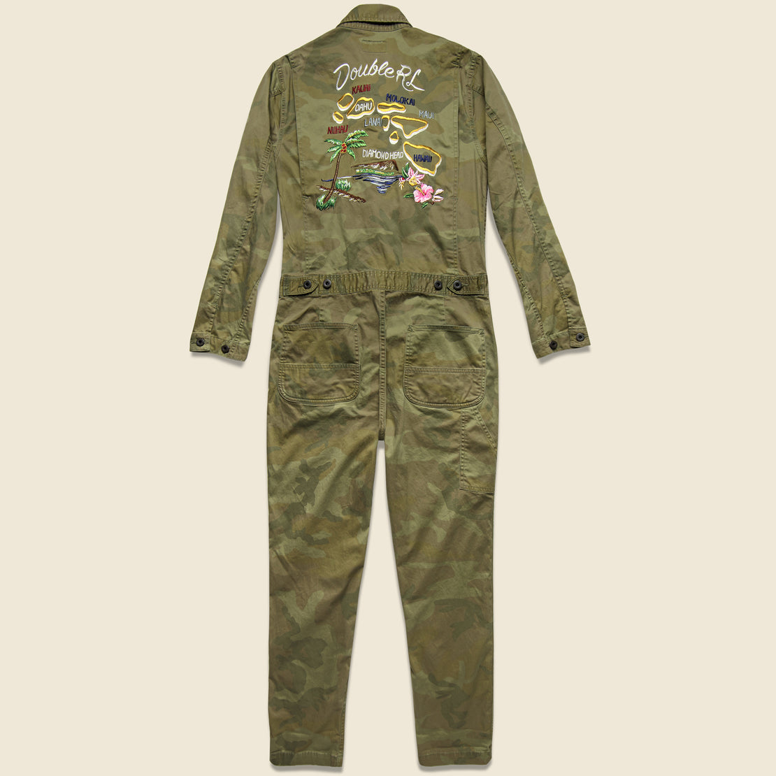 Hilltop Coverall - Japanese Woodland Camo - RRL - STAG Provisions - W - Onepiece - Jumpsuit