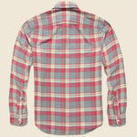 Lee Plaid Twill Workshirt - Red/Indigo - RRL - STAG Provisions - Tops - L/S Woven - Plaid