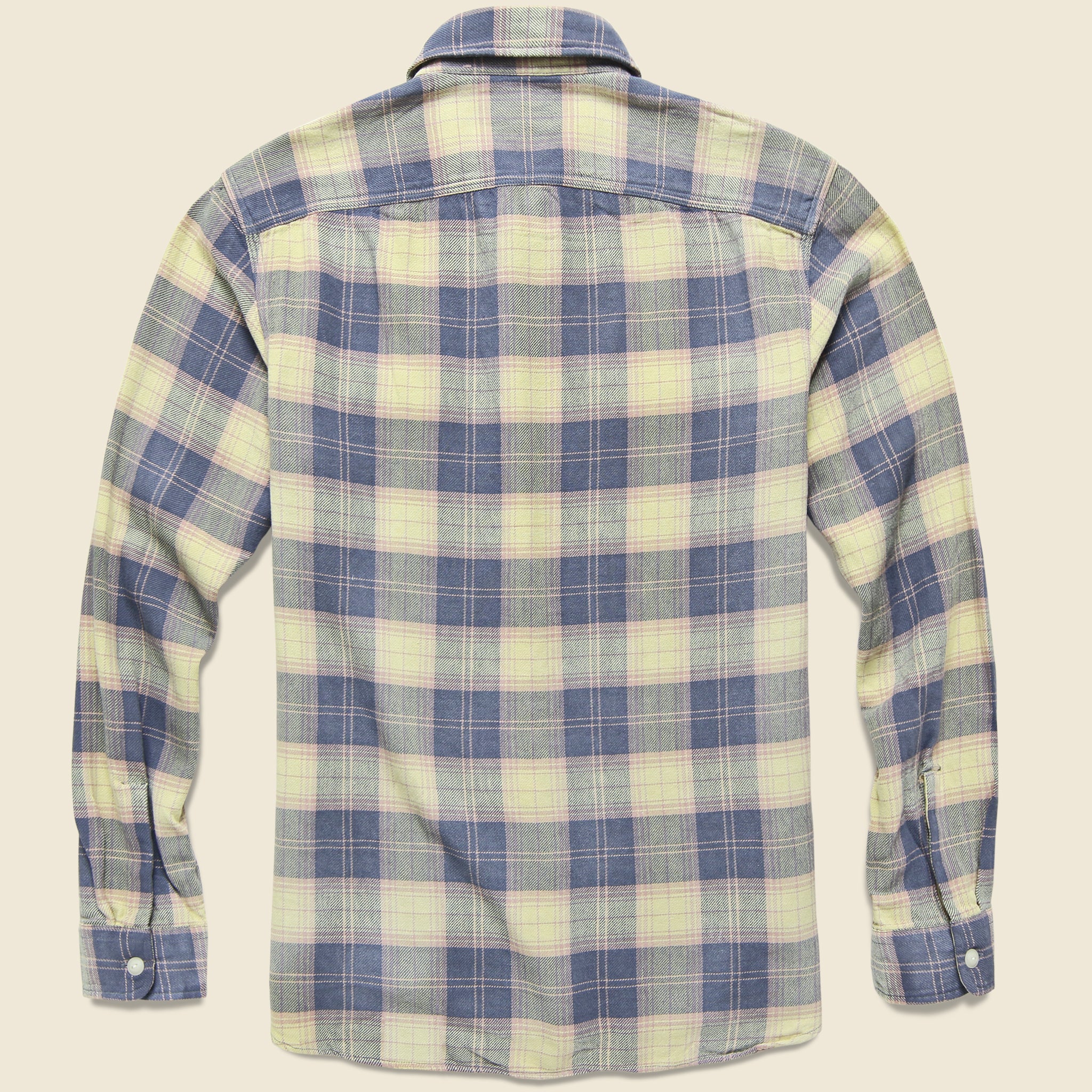 
                          Matlock Plaid Twill Workshirt - Blue/Yellow - RRL - STAG Provisions - Tops - L/S Woven - Plaid
                        