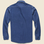 Stifel Stripe Shirt - Indigo - RRL - STAG Provisions - Tops - L/S Woven - Stripe