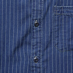 Stifel Stripe Shirt - Indigo - RRL - STAG Provisions - Tops - L/S Woven - Stripe