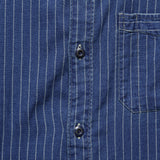 Stifel Stripe Shirt - Indigo - RRL - STAG Provisions - Tops - L/S Woven - Stripe