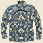 Black Bear Jacquard Overshirt - Blue/Tan - RRL - STAG Provisions - Tops - L/S Woven - Overshirt