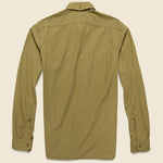 Clayton Sateen Military Shirt - Desert Tan - RRL - STAG Provisions - Tops - L/S Woven - Solid