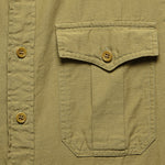 Clayton Sateen Military Shirt - Desert Tan - RRL - STAG Provisions - Tops - L/S Woven - Solid