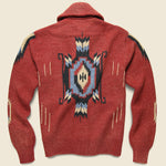 Chimayo Shawl Collar Cardigan - Faded Red - RRL - STAG Provisions - Tops - Sweater