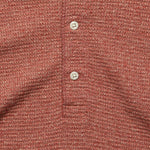 Waffle Henley - American Red Siro Heather - RRL - STAG Provisions - Tops - L/S Knit