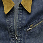 Corduroy-Collar Denim Jacket - Haysville Wash - RRL - STAG Provisions - Outerwear - Coat / Jacket