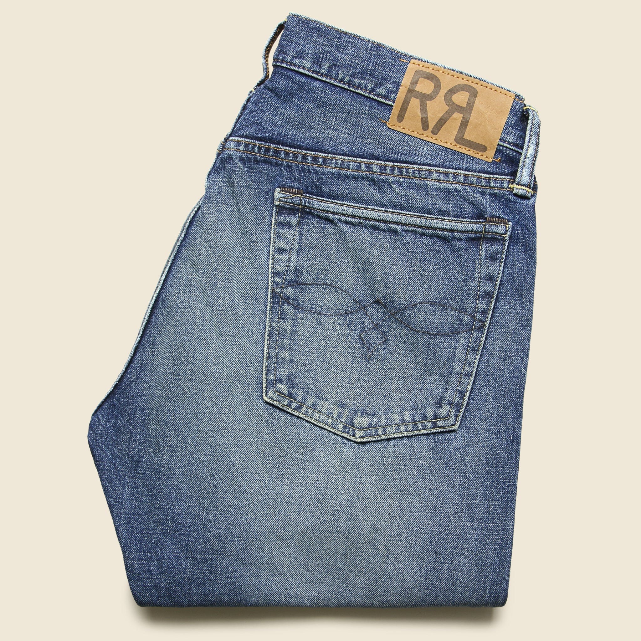 Slim Fit Jean - Gibson Wash - RRL - STAG Provisions - Pants - Denim
