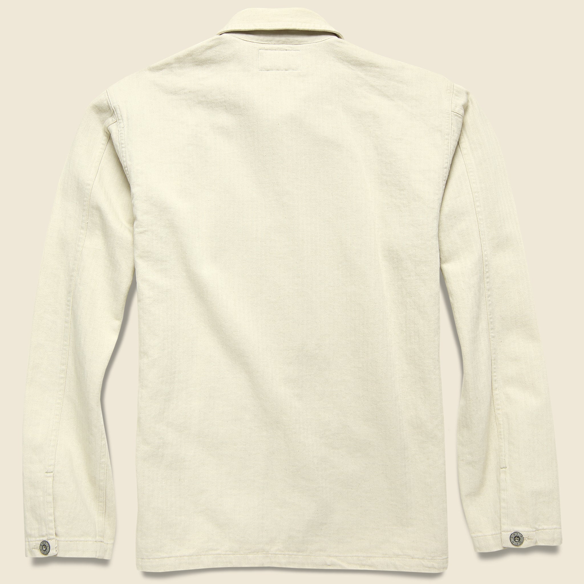 Admiral CPO Shirt - Natural - RRL - STAG Provisions - Tops - L/S Woven - Solid