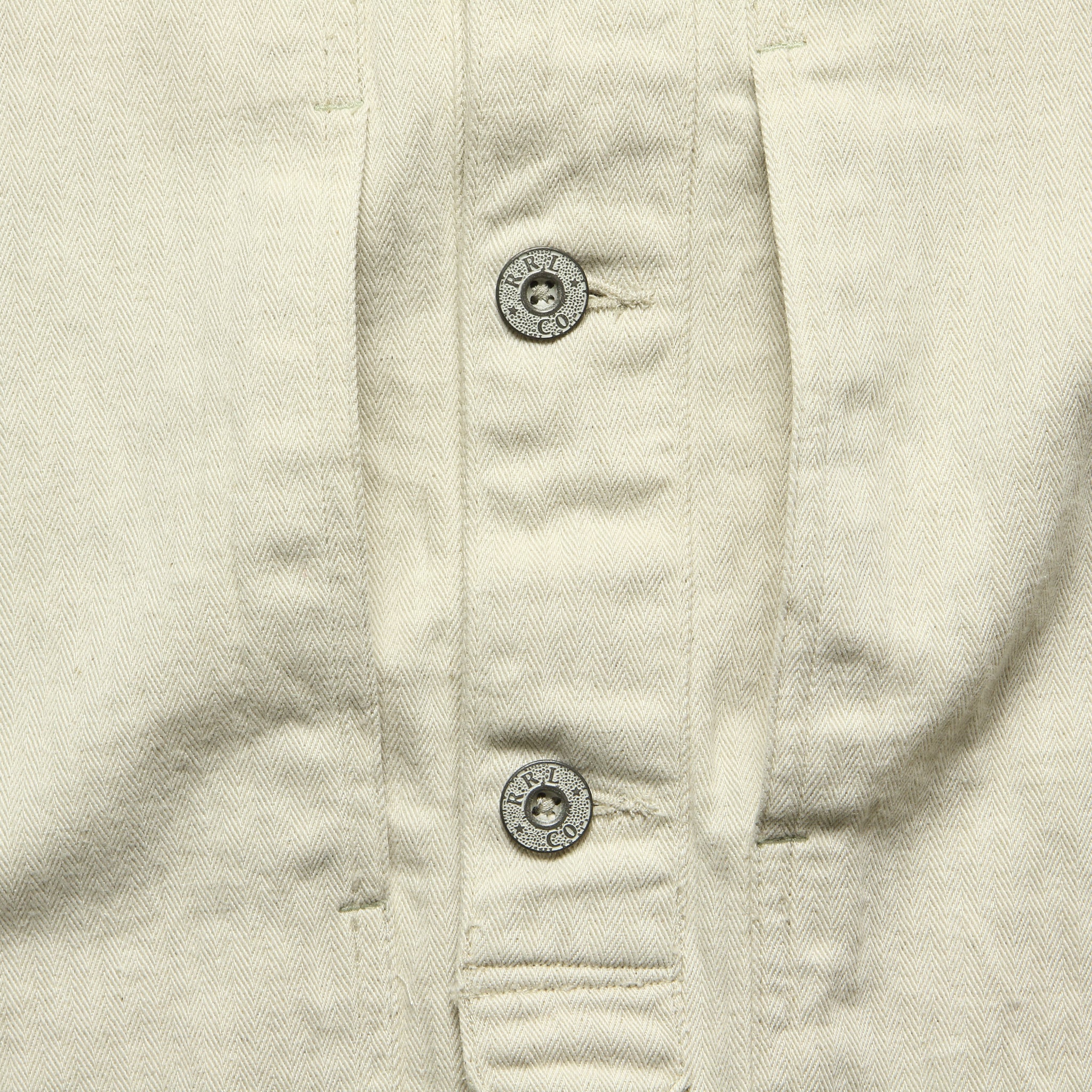 
                          Admiral CPO Shirt - Natural - RRL - STAG Provisions - Tops - L/S Woven - Solid
                        