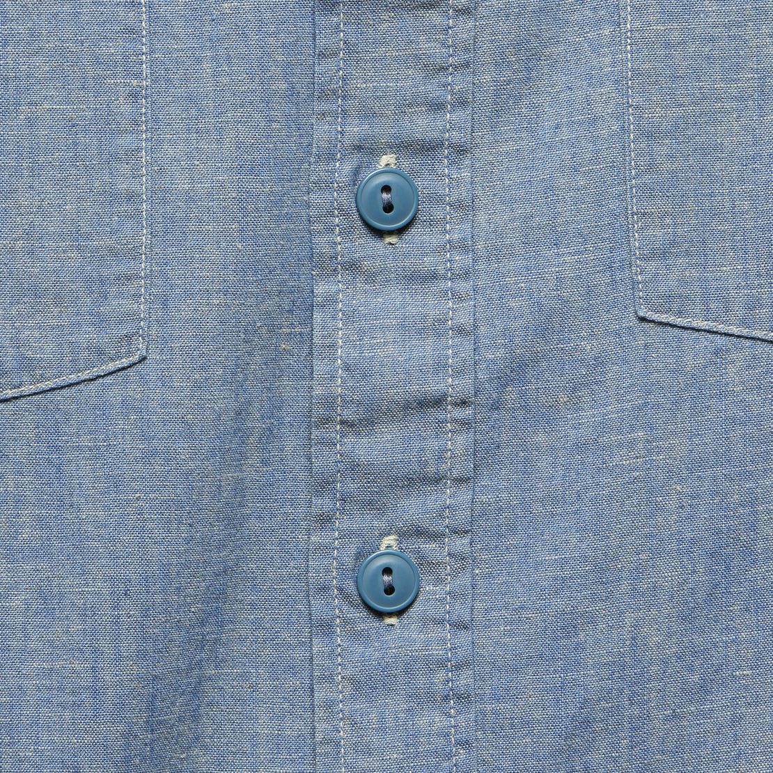 Chambray Pryce Workshirt - Riverview Wash - RRL - STAG Provisions - Tops - S/S Woven - Solid