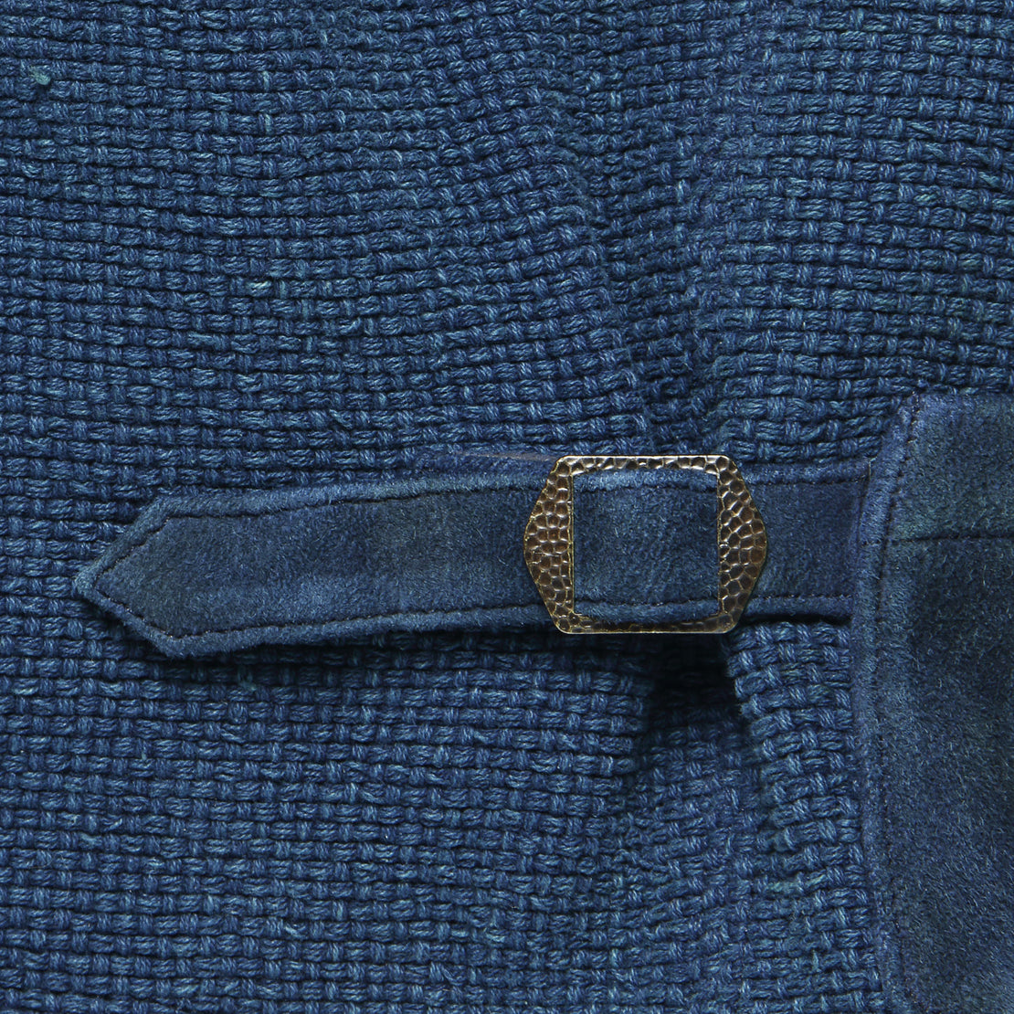 Chimayo Suede Ranch Jacket - Indigo