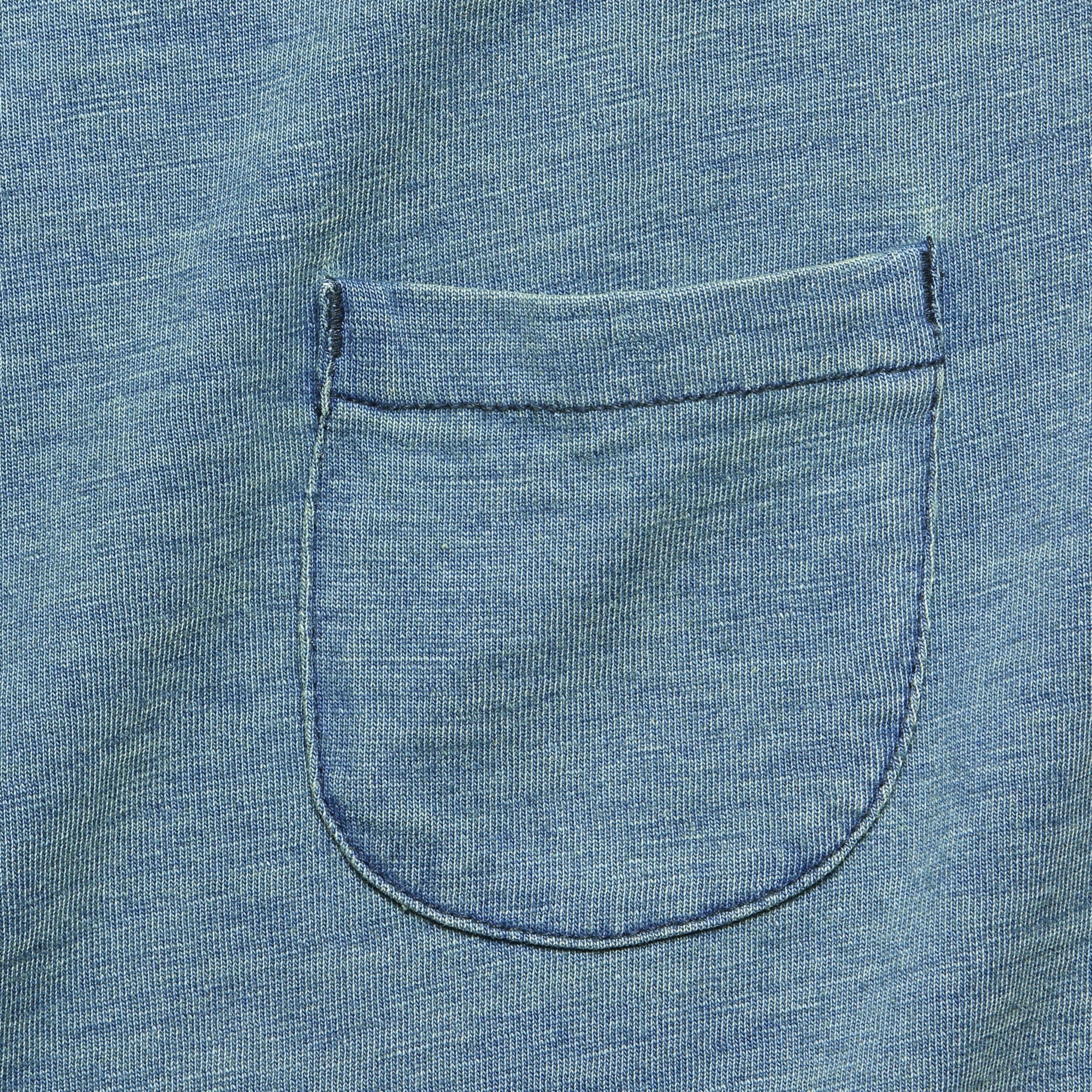 
                          Slub Pocket Tee - Washed Indigo - RRL - STAG Provisions - W - Tops - S/S Tee
                        