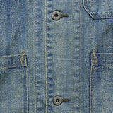 Striped Indigo Twill Jacket - Indigo - RRL - STAG Provisions - Outerwear - Coat / Jacket