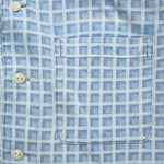 Plaid-Print Jersey Camp Shirt - Indigo - RRL - STAG Provisions - Tops - L/S Knit