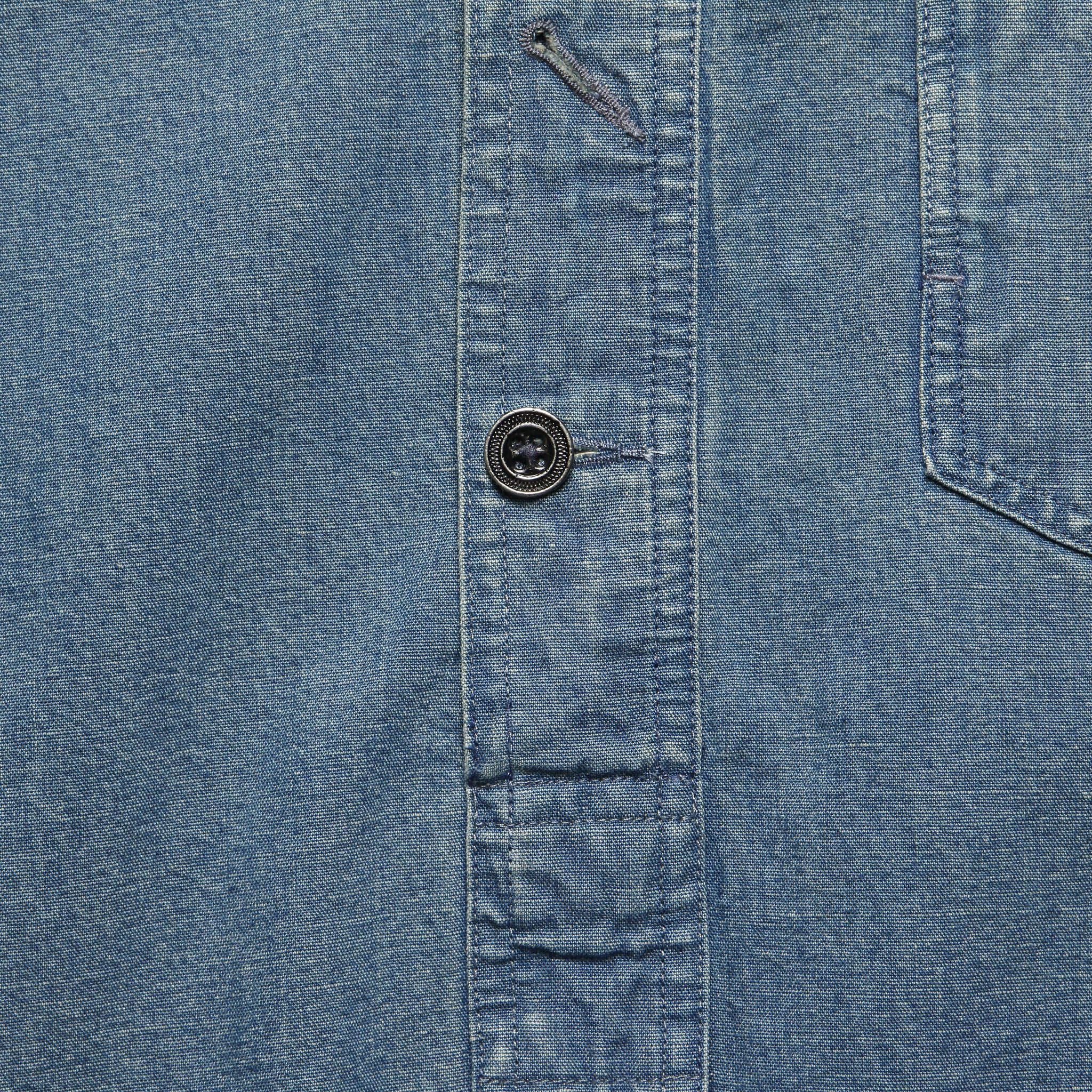 
                          Popover Workshirt - Indigo - RRL - STAG Provisions - Tops - L/S Woven - Solid
                        