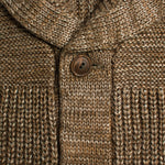 Cotton-Blend Shawl Cardigan - Brown - RRL - STAG Provisions - Tops - Sweater