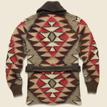 Hand-Knit Ranch Cardigan - Brown - RRL - STAG Provisions - Tops - Sweater