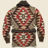 Hand-Knit Ranch Cardigan - Brown - RRL - STAG Provisions - Tops - Sweater