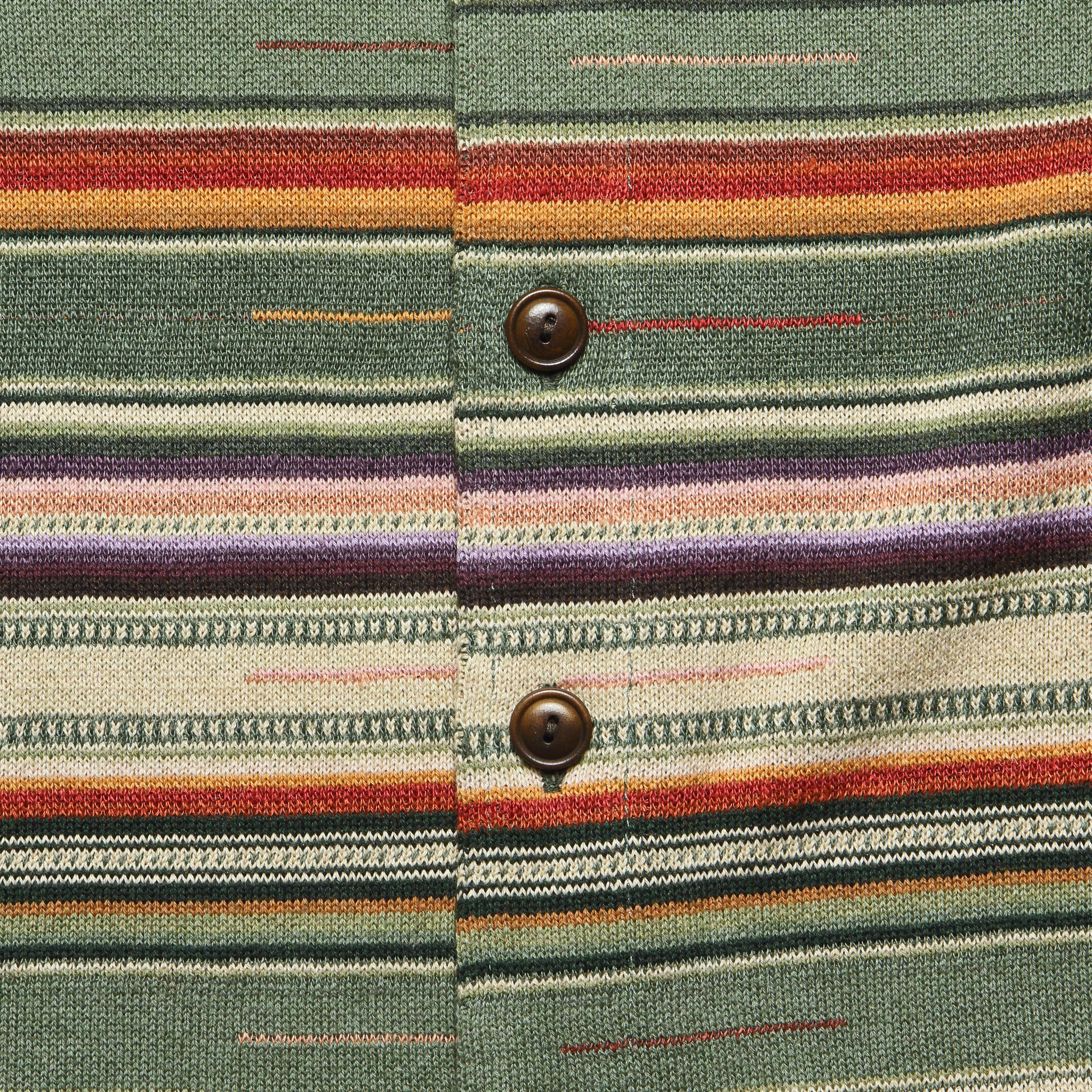 Cotton-Linen Workshirt Sweater - Sage - RRL - STAG Provisions - Tops - L/S Knit